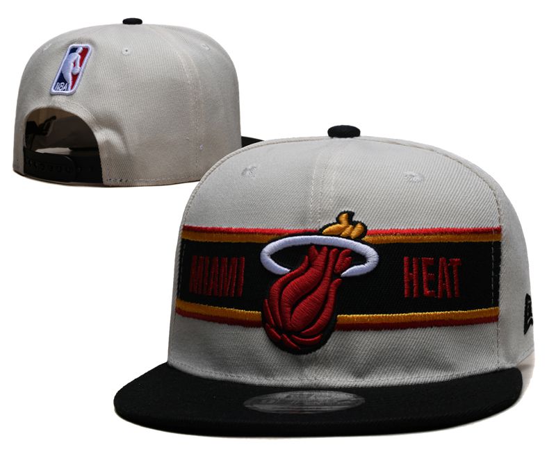 2025 NBA Miami Heat Hat YS20250307->nba hats->Sports Caps